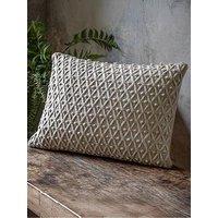 Gallery Direct Cheslyn Woven Cushion Cream 350X500Mm