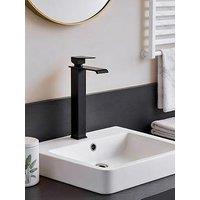 Living And Home Black 304 Stainless Steel Basin Mixer Tap