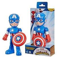 Spidey And His Amazing Friends Supersized Captain America Steve Rogers