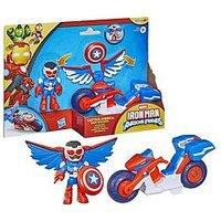 Iron Man And His Awesome Friends Iron Man & His Awesome Friends Captain America Super Bike