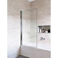 Living And Home Transparent Glass 180 Degree Rotating Shower Screen 80*140 Cm