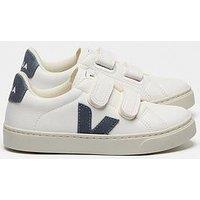 Veja Kids Esplar Leather Trainers - Beige