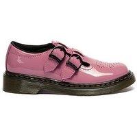 Dr Martens Junior 8065 T-Bar Patent Leather Shoe - Pink