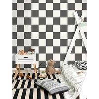 Holden Decor Check This Out! Charcoal Wallpaper