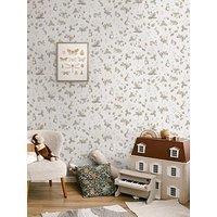 Holden Decor Bunnies & Berries Neutral Wallpaper
