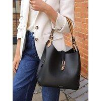 Luella Grey Romany Black Hobo Tote