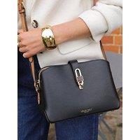 Luella Grey Margy Black Zip Top Crossbody