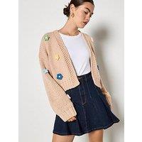 Apricot Denim Pleated Mini Skirt - Blue