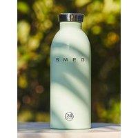 Smeg X 24Bottles Lightweight And Leakproof Clima Bottle, Stainless Steel, 500Ml, Pastel Green