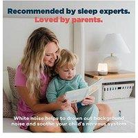 Slumbercalm 2-In-1 Sound Machine & Night Light - White