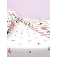 Hello Kitty Sleepover Fitted Sheet