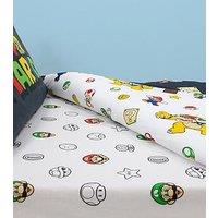 Nintendo Pair Fitted Sheet - Single
