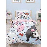 Hello Kitty Sugar Panel Duvet- Single