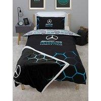 F1 Mercedes Mercedes Ridge Panel Duvet- Single