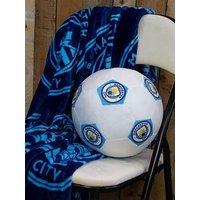 Manchester City Man City Soccer 3D Round Cushion