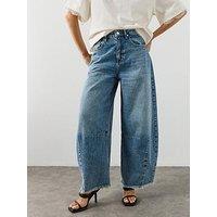 Allsaints Payton Crop Jeans - Purple