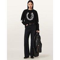 Allsaints Kismet Jumper - Black/White