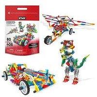 Knex K'Nex 408Pc / 80 Model Deluxe With Bag