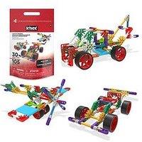 Knex Custom Cruisers 100 Pc/ 30 Model Set With Bag