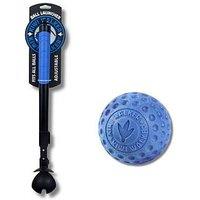 Kiwi Walker Ball Launcher And Let'S Play! Ball Mini - Blue Twin Pack