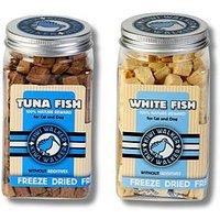 Kiwi Walker Freeze Dried Snack-Tuna Fish 105G And White Fish 70G