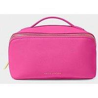 Katie Loxton Medium Make Up / Wash Bag - Magenta