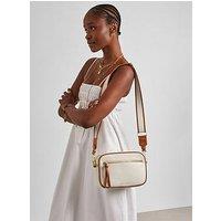 Katie Loxton Hallie Crossbody Bag - Canvas/Cognac