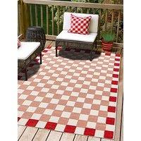 The Very Collection Zouk Checkerboard Indoor/Outdoor Rug