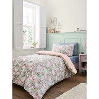 Belle & Boo Meadow Bunnies 100% Cotton Duvet Set Blue