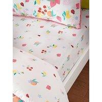 Catherine Lansfield Fruity Friends Fitted Sheet Bright