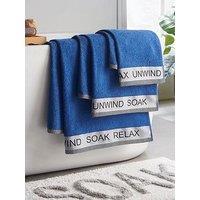 Catherine Lansfield Relax And Unwind Towel Collection
