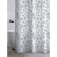 Catherine Lansfield Mirabelle Shower Curtain Grey