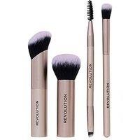 Revolution Beauty London Revolution On The Glow Travel Brush Set