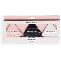 Revolution Beauty London Revolution Soft Focus Powder Puff Trio