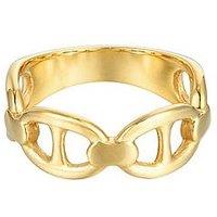 Seol + Gold 18Ct Gold Vermeil Mariner Ring