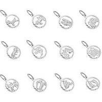 Seol + Gold Sterling Silver Zodiac Sign Pendant (All Zodiac)