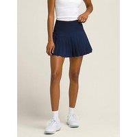 Wilson Womens Tennis Midtown Tennis Skirt - Navy
