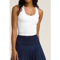 Wilson Womens Tennis Everyday Brami Cropped Vest - White