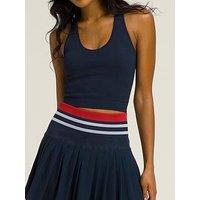 Wilson Womens Tennis Everyday Brami Cropped Vest - Navy