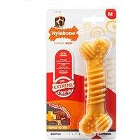 Nylabone Dog Extream Chew Texture Bone Toy Beef&Cheese Flavout Medium