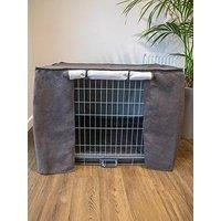 Rosewood Grey Crate Cover, Lge - Small