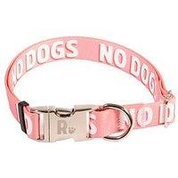 Rosewood No Dogs Alert Dog Collar - 14-20 Inch