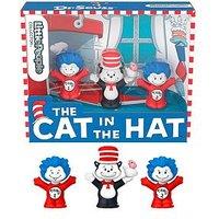 Fisher-Price Little People Collector Dr. Seuss The Cat In The Hat Special Edition Set For Fans, 3 Figures