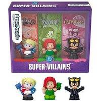 Fisher-Price Little People Little People Collector Dc Super-Villains Special Edition Set For Comic Book Fans, 3 Figures