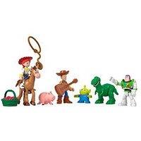 Imaginext Disney And Pixar Toy Story Andy'S Room Pack, Set With 7 Action Figures & 3 Accessories