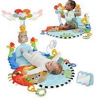 Fisher-Price 3-In-1 Kick & Sway Activity Gym, Baby Play Mat & Sensory Toys For Newborn Developmental Play