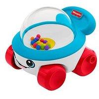 Fisher-Price Corn Popper Vehicle Push-Along Toy With Sounds For Baby & Toddler