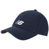 New Balance Unisex 6 Panel Chain Stitch Flying Nb Baseball Cap - Navy