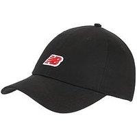 New Balance Unisex 6 Panel Nb Patch Logo Hat- Black