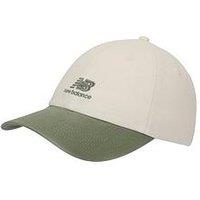 New Balance Unisex 6 Panel Flying Nb Stacked Logo- Green